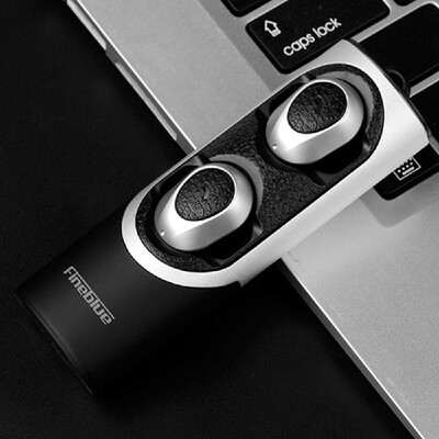 

Fineblue RWS-X8 TWS True Wireless Bluetooth 50 Headphones In-ear Stereo Music Headsets Invisible Earphone Hands-free w Microphon