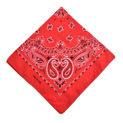 

Men Women Square Scarf Paisley Bandana Hair Band Neckerchief Hip Hop Kerchief Unisex Headwear