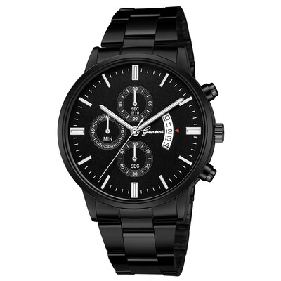 

Gobestart Mens Stainless Steel Quartz Analog Date Wrist Watch Sport Watches Gifts