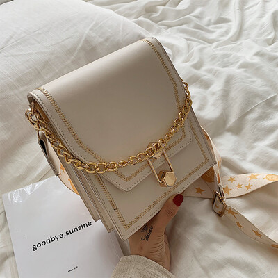 

Net red small bag 2019 new handbag summer small fresh messenger bag Joker chain shoulder bag