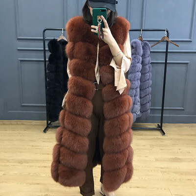 

Winter Womens Jacket Real Fox Fur coat Female Natural Fur Coat Furry High Quality Hot New Discount Warm Outdoor Fashion