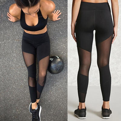 

Fashion Women Sports Gym Yoga Workout High Waist Running Pants Fitness Stretch Leggings