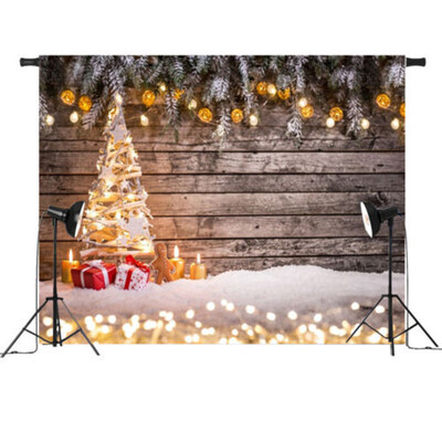 

New Christmas Xmas Vinyl Backdrop Photography Prop Studio Photo Background