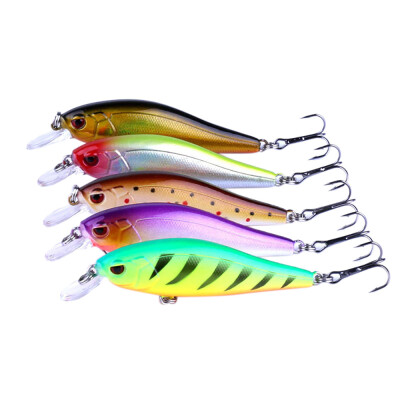 

Saidsome 5Pcs 8CM 7G Lures Hard Bait Plastic Bait Worms Fishing Lure With Salt Fishing fishing bait fishing lure