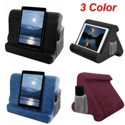 

Multi-Angle Soft Pillow Lap Stand For IPad Tablet EReaders Magazine Holder