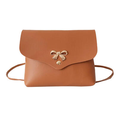 

Women Bowknot Shoulder Messenger Bag PU Leather Casual Crossbody Sling Bags