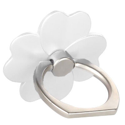 

Trendy 2Pcs Four Leaf Clover Phone Finger Ring Holder Flower Phone Stand Rotating Phone Ring Holder for Mobilephone Cellphone