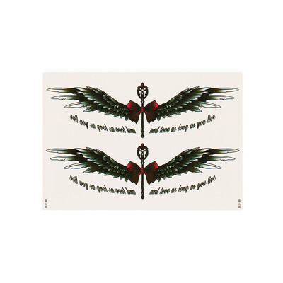 

〖Follure〗Temporary Tattoos Body Sticker Tattoo Paper Fake Tatoo Waterproof Body Stickers