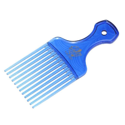 

Hair Comb Plastic Insert Style Hair Pick Comb Hair Fork Comb Hairdressing Oil Slick Head Hairstyling Brush