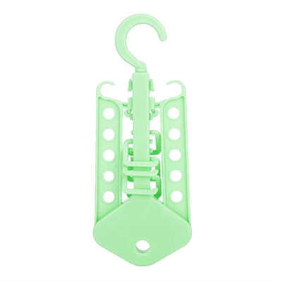 

〖Follure〗Clothes Hanger Clothes 9 Hole Towel Hook Closet Organizer Plastic Storage Rack