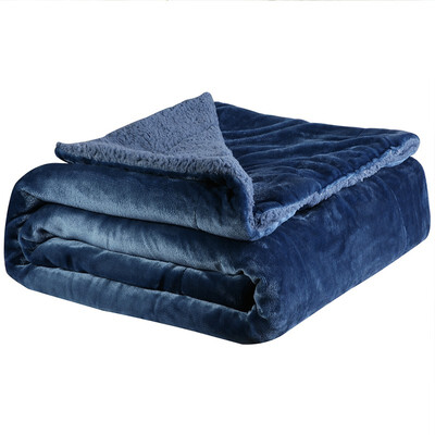 

Fleece Throw Blanket Twin Size - Fuzzy Sherpa Plush Queen Throw Blanket for Couch Soft Comforter Heavy Weighted Couch Sofa Bed