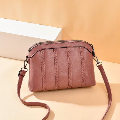 

Middle-aged womens bags Mamas large-capacity soft leather fashion bags for middle-aged&old people