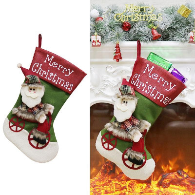 

Christmas New Style Creative Christmas Socks Gift Bag Christmas Tree Pendant Christmas Decoration For Christmas Party Decorating