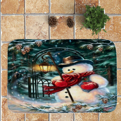 

〖Follure〗Merry Christmas Welcome Doormats Indoor Home Carpets Decor 40x60CM