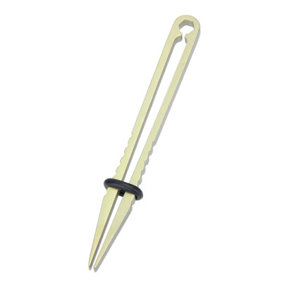 

EDC Titanium Tweezers Trumpet Outdoor Camping Travel EDC ToysL