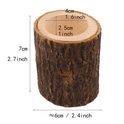 

Novelty Wooden Candle Holder Tree Branch Shape Candle Stick Christmas Home Decoration