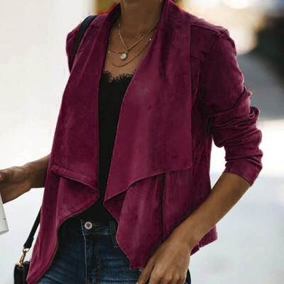 

Roseonmyhand Womens Fashion Long Sleeve Autumn Winter Short Top Jacket Outwear