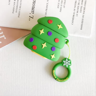 

Christmas Silicone Case For Apple AirPods 1 2 Protective Case 3 Style Shockproof Soft Cover