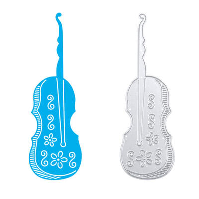 

Metal Stencil Cutting Die Violin for DIY Scrapbooking Craft Embossing Decor