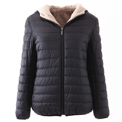 

Toponeto Women Winter Warm Hooded Thick Warm Slim Jacket Overcoat Outcoat Coat