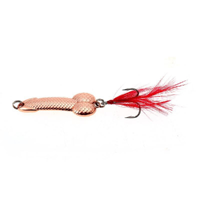 

3g 7g 11g 15g Fishing LureTriple Hooks Spoon Lure Fishing Bait with Reflective Feather Tail Carp Fishing Tackles