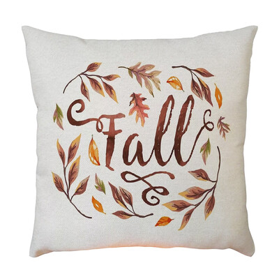 

Tailored Home Car Bed Sofa Decorative Letter Pillow Case Cushion Cover