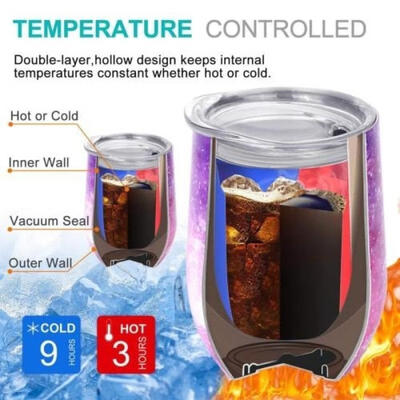 

12oz Double-insulated Stainless-steel Wine Coffee Drinks&cocktail Tumbler