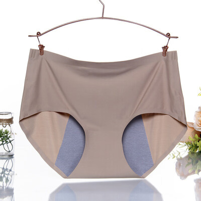 

Women Soft Underpants Seamless Brief Panties Solid Mid Rise Hipster Underwear