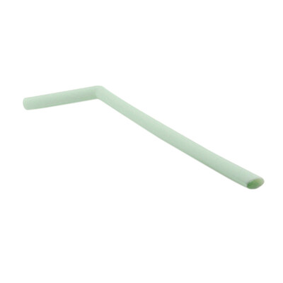 

Portable Juice Beverage Cocktail Reusable Curved Silicone Drinking Straw Pipe