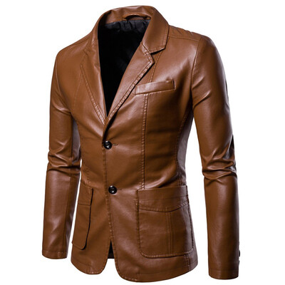 

Toponeto Mens Casual Business Wedding Long Sleeve Solid Color Suit Coat Jacket