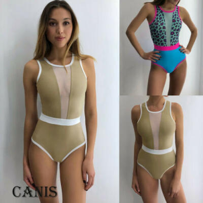 

Women One-Piece Swimsuit Swimwear Beachwear Push-up Monokini Bikini Bathing