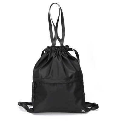 

Cloth bag draw rope two-shoulder bag mens basketball bag fitness portable backpack womens single shoulder bag sports training co
