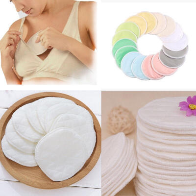 

6PCS Breast Pad Reuseable Washable Nursing Pads Mom Use Soft Breastfeeding Cover Maternity Nursing Pad Thickening Feeding Brea