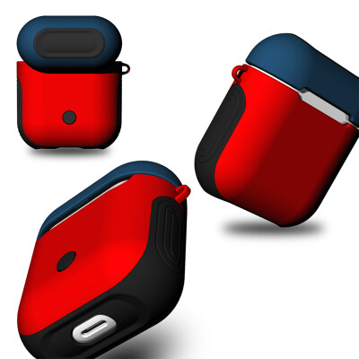 

TPU Silicone Earphone Case Protective Cover for Airpods Shockproof Waterproof Protector for Apple AirPods AirPod Accessories Frost