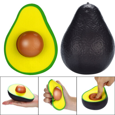 

YIWULASquishies Simulated Avocado Slow Rising Cream Scented Squeeze Stress Relief Toys