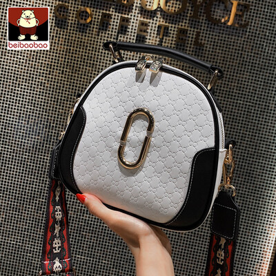 

Womens bag woman 2019 new fashion oblique satchel single shoulder shell bag mini hand-held Korean version of the girl 100