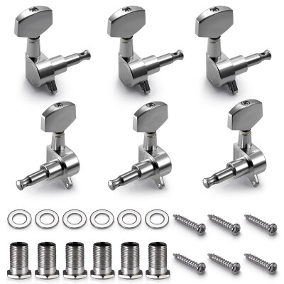 

Chrome Guitar String Tuning Pegs Tuners 6 PCS