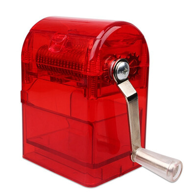 

〖Follure〗Hand Crank Crusher Tobacco Cutter Grinder Hand Muller Shredder Smoking Case