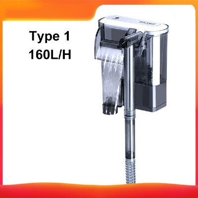 

Fish Tank Filter Aquarium External Filter Waterfall Suspension Oxygen Pump Submersible Hanging Fliter