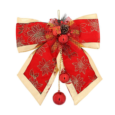 

〖Follure〗Butterfly Knotting Christmas Tree Pendant Hanging Ornament Xmas Party Decor