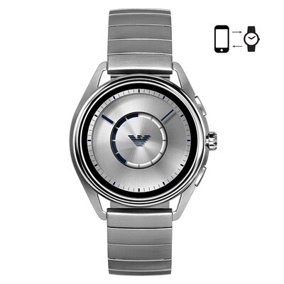 

Emporio Armani watch 4th generation new light luxury fashion business Europe&America smart watch ladies watch quartz stainless steel belt Jingdong self-operated new ART3027