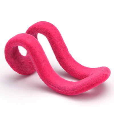 

10pcs Creative Mini Flocking Clothes Hanger Hook Closet Organizer
