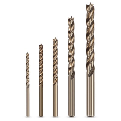 

5pcs Twist Drill for Thin Iron Sheet Wet Wood Rubber Plastic