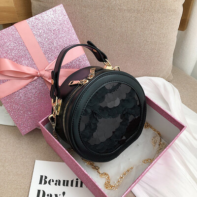 

Tailored Fashion Women Sequins Leather Crossbody Bag Shoulder Bag Beach Bag Messenger Bag