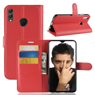 

for Huawei Honor 8X 65" WIERSS Wallet Phone Case for Huawei Honor 8X 65" Flip Leather Cover Case Etui Fundas Capa Coque