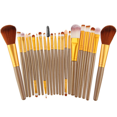 

Toponeto New 22pcs Cosmetic Makeup Brush Blusher Eye Shadow Brushes Set Kit