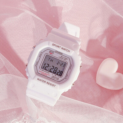 

Electronic watch female ins wind unicorn girl lovely waterproof student Korean version simple middle school college style