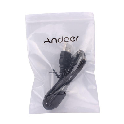 

Andoer USB Cable Data Sync Transfer Universal Durable for GoPro Hero 12334 Sport Camera