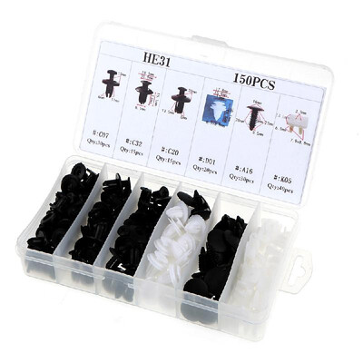 

Assorted Car Body Push Retainer Pin Rivet Fasteners Trim Moulding Clip Automotive Furniture Assembly Expansion Screws Kit