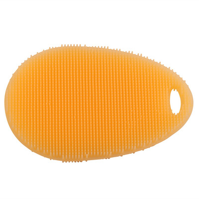 

Soft Silicone Dishes Washing Cleaning Brush Kitchen Home Scrubber Wash ToolSilicone Washing Brush Silicone Dishes Brush